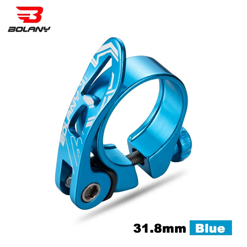BOLANY Seat-post Clamp Quick Release Ultralight Aluminium Alloy  31.8mm 34.9mm
