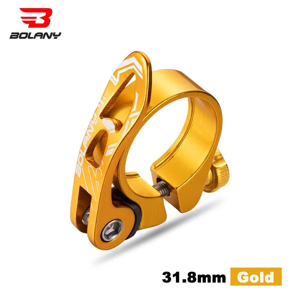 BOLANY Seat-post Clamp Quick Release Ultralight Aluminium Alloy  31.8mm 34.9mm