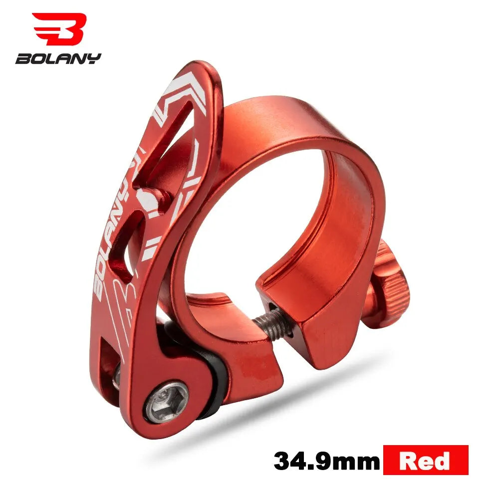 BOLANY Seat-post Clamp Quick Release Ultralight Aluminium Alloy  31.8mm 34.9mm