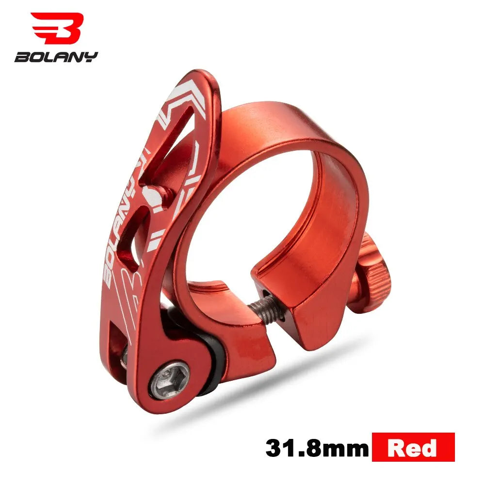 BOLANY Seat-post Clamp Quick Release Ultralight Aluminium Alloy  31.8mm 34.9mm