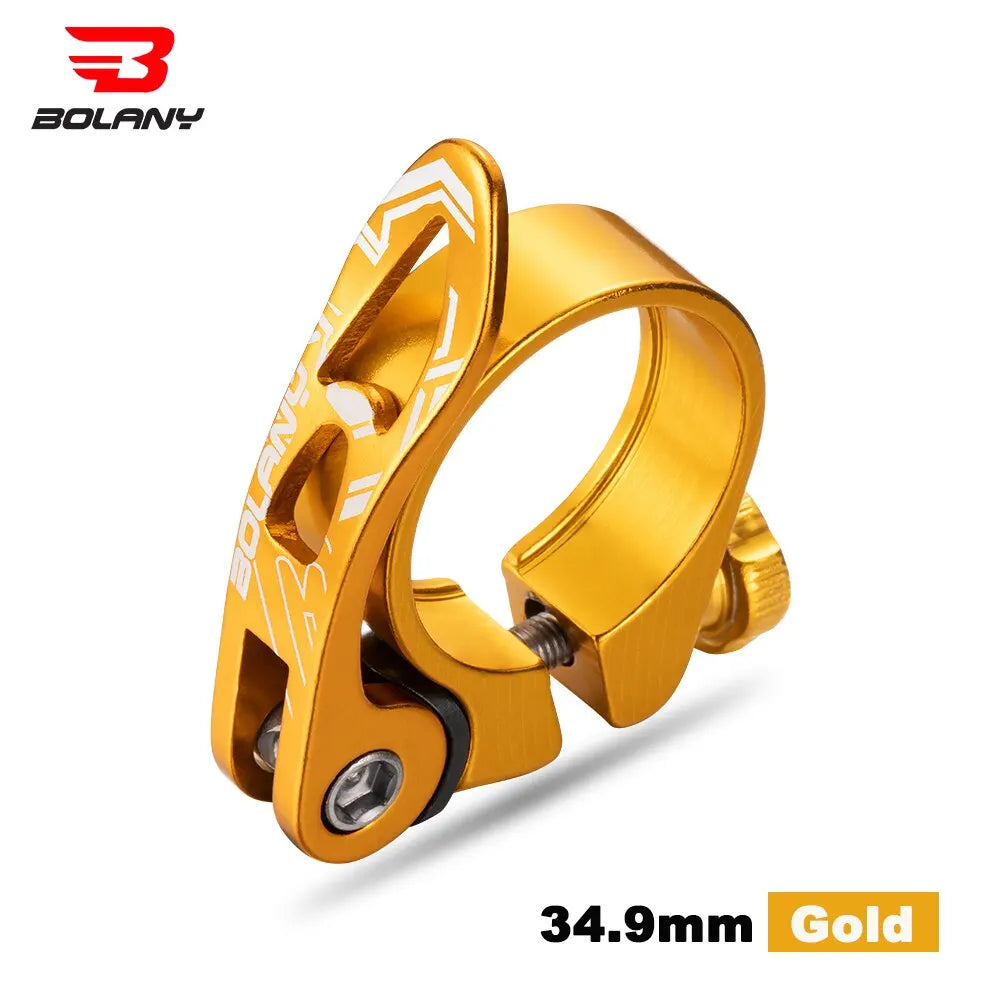 BOLANY Seat-post Clamp Quick Release Ultralight Aluminium Alloy  31.8mm 34.9mm