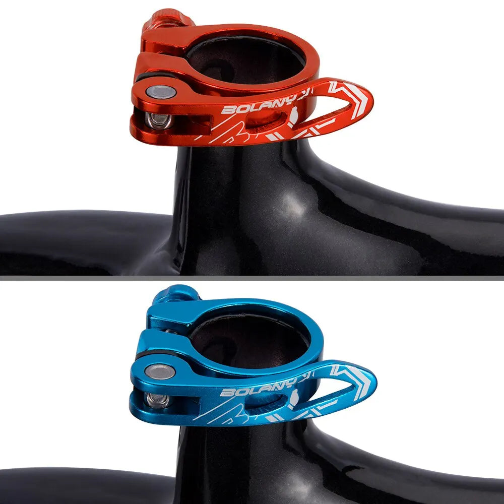 BOLANY Seat-post Clamp Quick Release Ultralight Aluminium Alloy  31.8mm 34.9mm