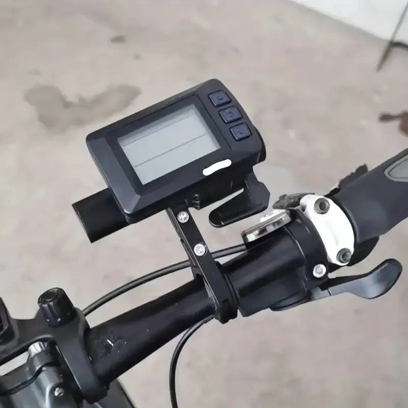 Bicycle Handlebar Extension Bracket Alloy Double Frame Extension Bracket Cycling Extension Bracket Bike Clamp Frame Light Clamp